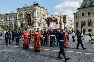 Крестный ход десантников в день ВДВ